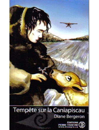 Tempête sur la Caniapiscau. Illustrations de couvertures de livre pour les éditions Pierre Tisseyre. 2005-2007